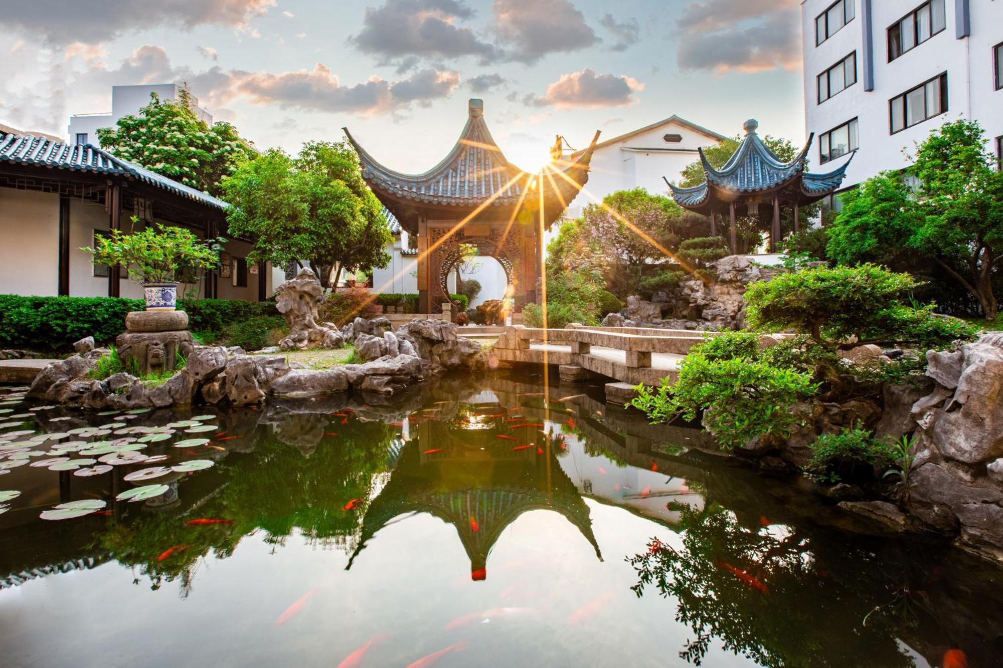 苏州华侨饭店 Сучжоу Экстерьер фото